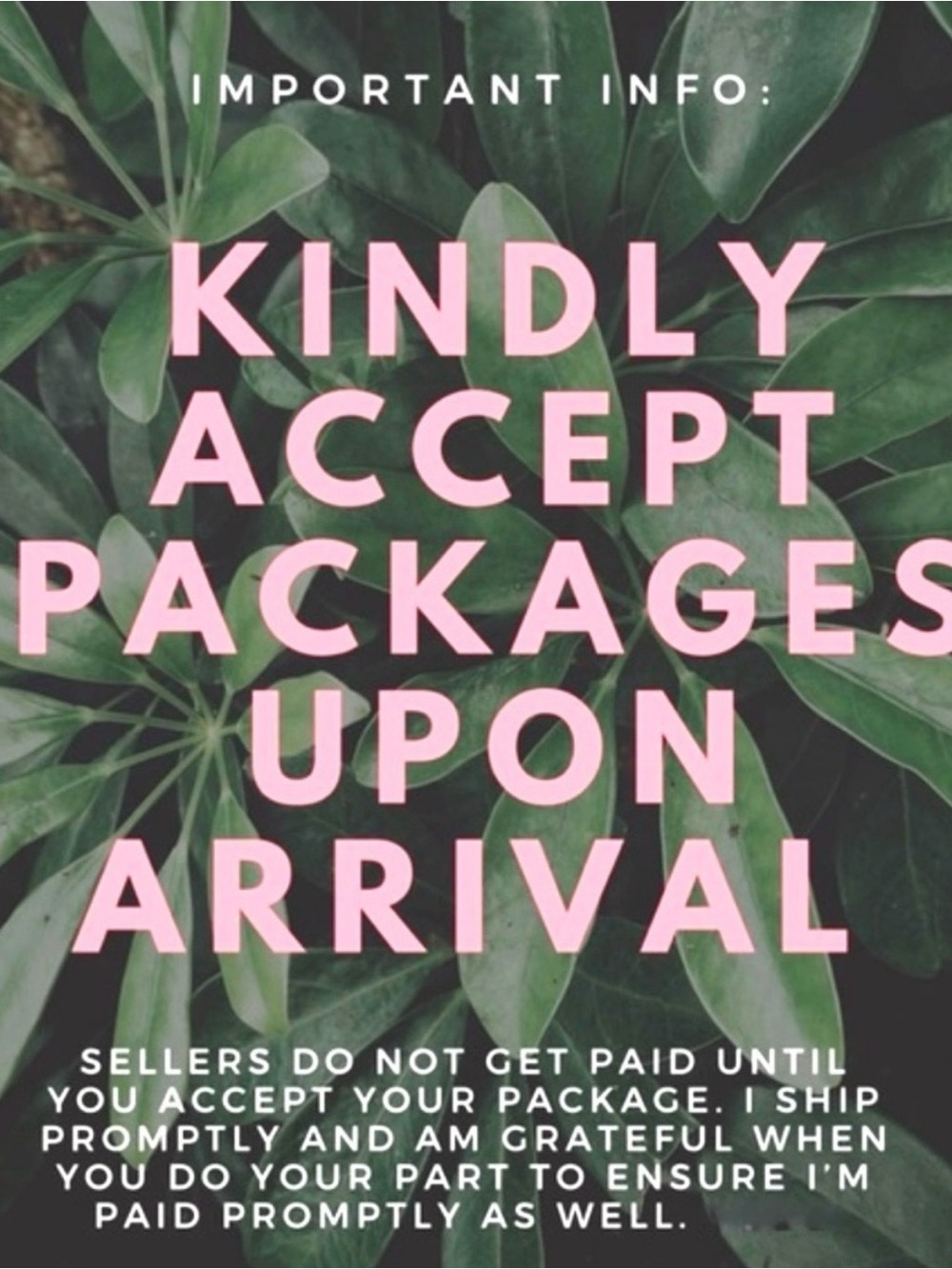 Accept Your Pkgs